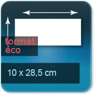 100x285mm