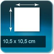 105x105mm