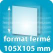 105x105mm