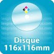116x116mm