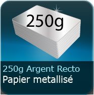 250g Chromolux Argent recto