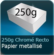 250g Chromolux Chrome recto