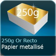 250g Chromolux Or recto