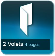 Cartes restaurant 4 pages