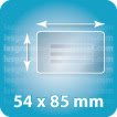 54x85mm