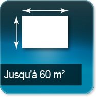 Jusqu'à 60m carré