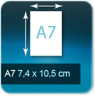 A7 73x105mm