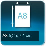 A8 52x74mm