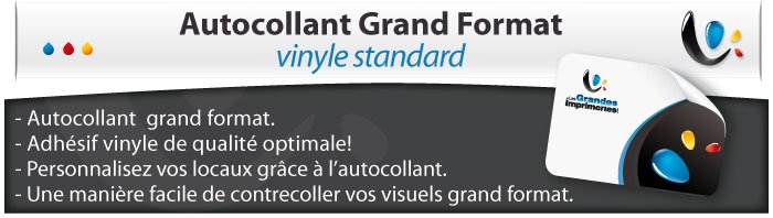 Réaliser d autocollant grand format Standard