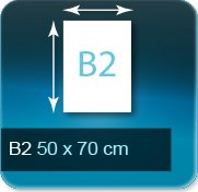 B2 500x700mm