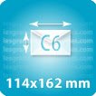 C6 114x162mm