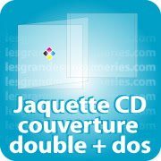 Fabricant pressage tour spindle dvd Jaquette CD Couverture double pliée + Dos