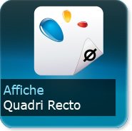 affiche quadri recto