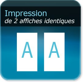 recharge 2 affiches identiques