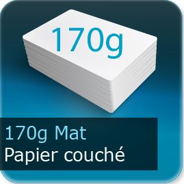 170g Couché mat