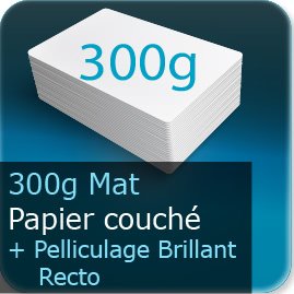 300g mat + pell. brillant R°