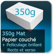350g mat + pell. brillant R�/V�