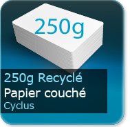250g Recyclé Blanc