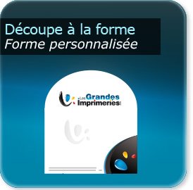 Faire des panneau immobilier découpe à la forme