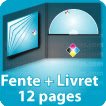avec fente + Livret 12 pages