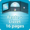 avec fente + Livret 16 pages