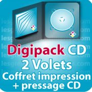 Fabricant pressage tour spindle dvd Digipack CD 2 VOLETS