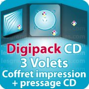 Fabricant pressage tour spindle dvd Digipack DVD 2 VOLETS