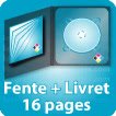 avec fente + Livret 16 pages