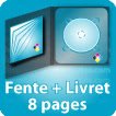 avec fente + Livret 8 pages