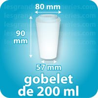 Contenance de 200ml