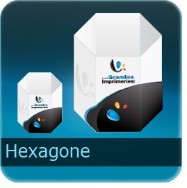 Présentoir Hexagone