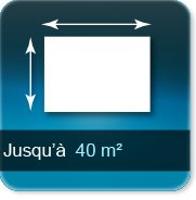jusqu à 40 m²