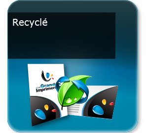 Crée tracts Recyclé