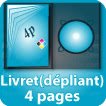 Livret 4 pages (dep)+ jacquette