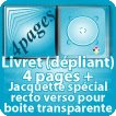 Livret 4 pages + jacquette
