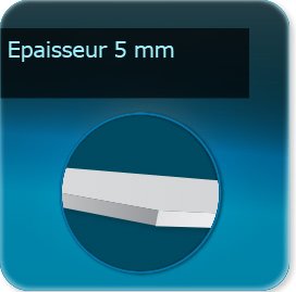 5mm d épaisseur