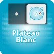 plateau blanc