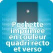 Pochette Quadri recto verso