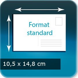 Carte postale insti 148x105mm