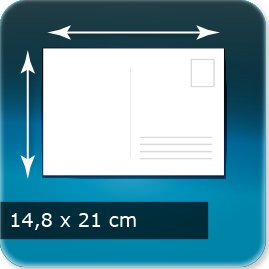 Carte postale insti 210x148mm