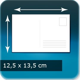 Carte postale insti 235x125mm