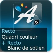 Quadri recto + Blanc de soutien