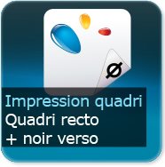 Quadri recto-noir verso