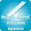 PVC 0.76 MM ( plastique )