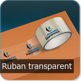 Ruban adhésif commerciales Ruban Transparent