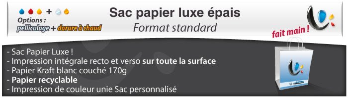 Sac Papier Luxe