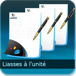Liasses encollée à l'unité